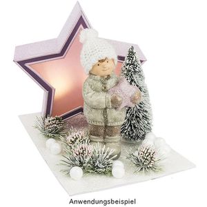 Produktbild für Weihnachtsstern Ideen-mit-Herz 011206, 3 Stück