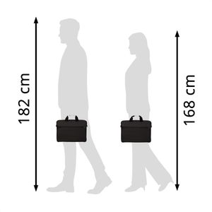 Produktbild für Laptoptasche Dicota Slim Case ONE, schwarz