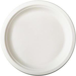 Einwegteller Papstar 89422 pure, Zuckerrohr