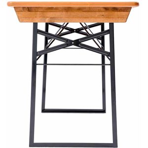 Produktbild für Bierzeltgarnitur RUKU1952 205467 Kiefer / schwarz