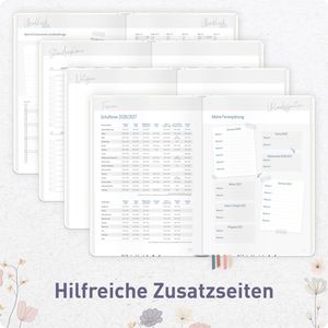 Produktbild für Lehrerkalender Häfft Flower Joy, Schuljahr 2026/2027