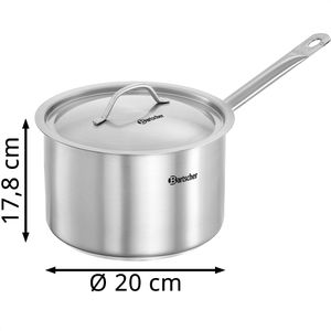 Produktbild für Stielkasserolle Bartscher E4L-SG1, 100451, Ø 20 cm