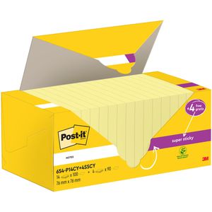 Haftnotizen Post-it Super Sticky Notes, gelb
