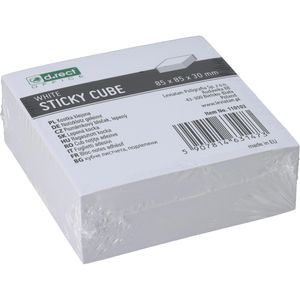 Produktbild für Zettelklotz D.RECT 110103, geleimt