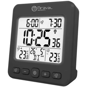 Produktbild für Thermometer Miraval 4-MV5832-2, mit LC-Display, digital