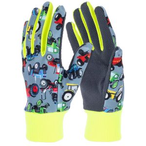 Produktbild für Arbeitshandschuhe Kerbl Kinderhandschuhe Joy Traktor