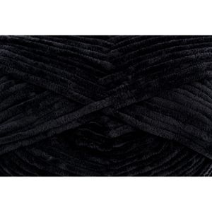 Produktbild für Häkelgarn Gründl 3442-17 Funny uni, schwarz