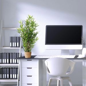 Produktbild für Kunstpflanze hJh-OFFICE Mini Bambus