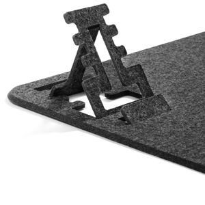 Produktbild für Schreibunterlage Durable EFFECT 708158, anthrazit