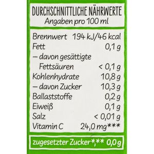 Produktbild für Saft Beckers Bester, naturtrüber Apfelsaft, ohne Zuckerzusatz