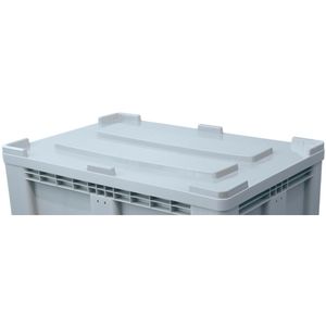 Großbehälter-Deckel CEMO Stapeldeckel, 8614, aus Polyethylen