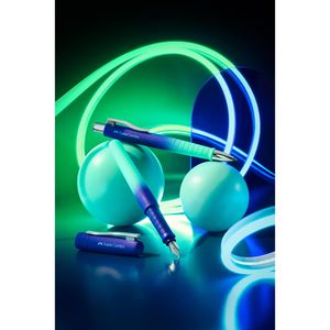Produktbild für Füller Faber-Castell Poly Pen Buzzing Blue, Feder M