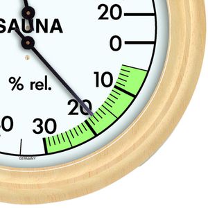 Produktbild für Saunathermometer TFA 40.1006, Ø 195 mm