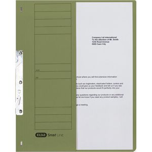 Produktbild für Einhakhefter Elba 22421 GN, A4, grün