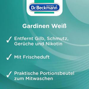 Produktbild für Waschmittel Dr.Beckmann Gardinen Weiß