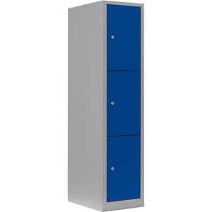 Produktbild für Schließfachschrank Lüllmann 523311, blau