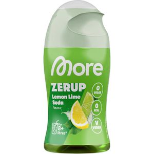 Produktbild für Sirup More Zerup Lemon Lime Soda, zuckerfrei