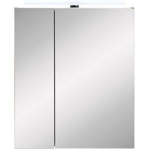 Produktbild für Spiegelschrank Schildmeyer Duo 146542, eiche