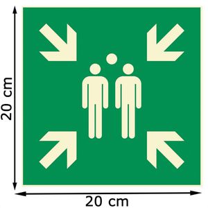 Produktbild für Hinweisschild Abtec ISO 7010 E007, Kunststoff