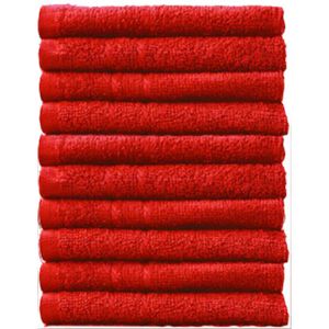 Handtuch Dyckhoff Kristall Set, rot, 30 x 50 cm