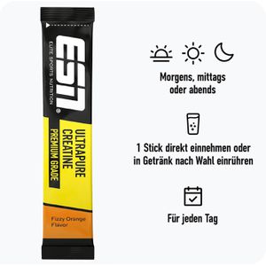 Produktbild für Kreatin ESN Ultrapure Creatine Monohydrate Sticks, Pulver