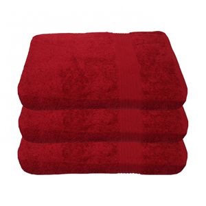 Handtuch Julie-Julsen bordeaux, 70 x 140 cm