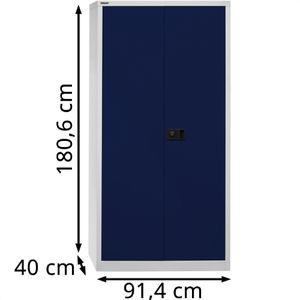 Produktbild für Aktenschrank Bisley E722A03, aus Metall