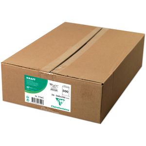 Produktbild für Versandtaschen Clairefontaine 754C, braun, B4