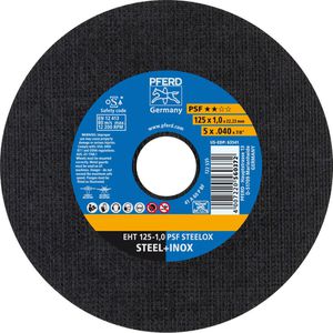 Trennscheibe PFERD-TOOLS PSF STEELOX, Bohrungs-Ø 22,23 mm