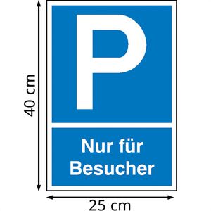 Produktbild für Parkplatzschild SafetyMarking aus Kunststoff