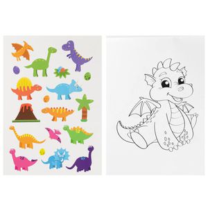 Produktbild für Malbuch Stylex 77077, mit Stickern