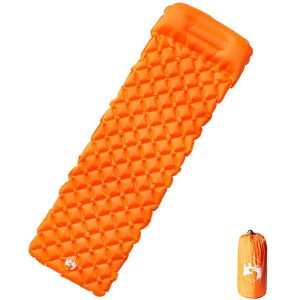 Isomatte vidaXL 4007109, orange, aufblasbar