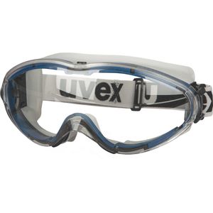 Schutzbrille Uvex ultrasonic, blau-grau, Vollsichtbrille