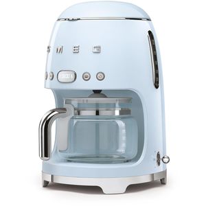 Produktbild für Kaffeemaschine Smeg DCF02PBEU 50er Retro Style, mit Glaskanne