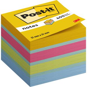 Haftnotizen Post-it Mini Würfel, 2051-U, bunt