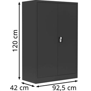 Produktbild für Aktenschrank Lüllmann 530329, aus Metall