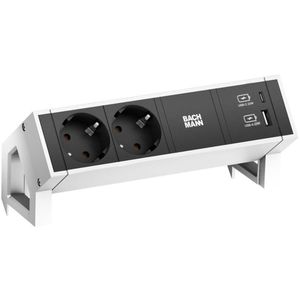Tischsteckdose Bachmann Desk 2, mit 0,2 m GST18 Kabel