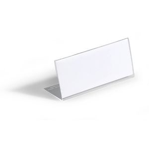 Produktbild für Tischnamensschilder Durable 805419, glasklar, A6