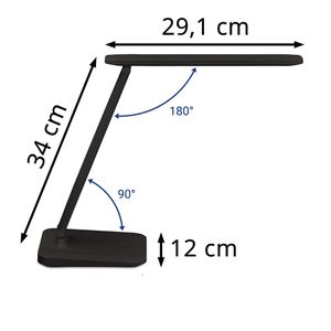 Produktbild für Schreibtischlampe Maul Maulsally colour, weiß LED, dimmbar