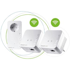 Produktbild für Powerline Devolo Magic 1 WiFi mini Multiroom Kit, 8570, 07004