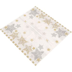 Produktbild für Servietten Papstar 88680 Stardust