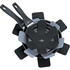 Produktbild für Pfannenschoner Küchenprofi Cook, schwarz / grau, aus Filz