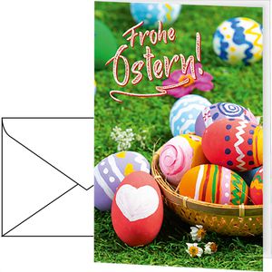 Osterkarten Böttcher-AG Liebe Bunte Ostereier