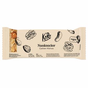 Produktbild für Müsliriegel KoRo Nussknacker Cashew-Walnuss