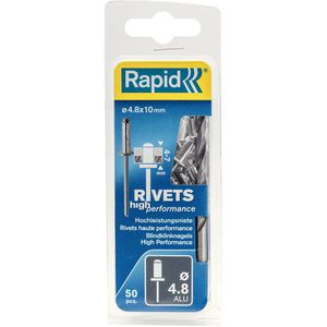 Blindnieten Rapid 5000387, Aluminium, Set