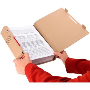 Produktbild für Archivbox Top-Print 4050-416, mit Abheftbügeln, A4
