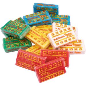 Produktbild für Knete Jovi 70B PLASTILINA, 6 x 5 Farben