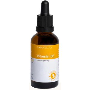 Vitamin-D Sanatura 50 ml, für 1300 Tropfen