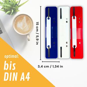 Produktbild für Heftstreifen perfect-line 34 x 150mm, farbig sortiert