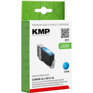 Produktbild für Tinte KMP C91 für Canon CLI-551C XL